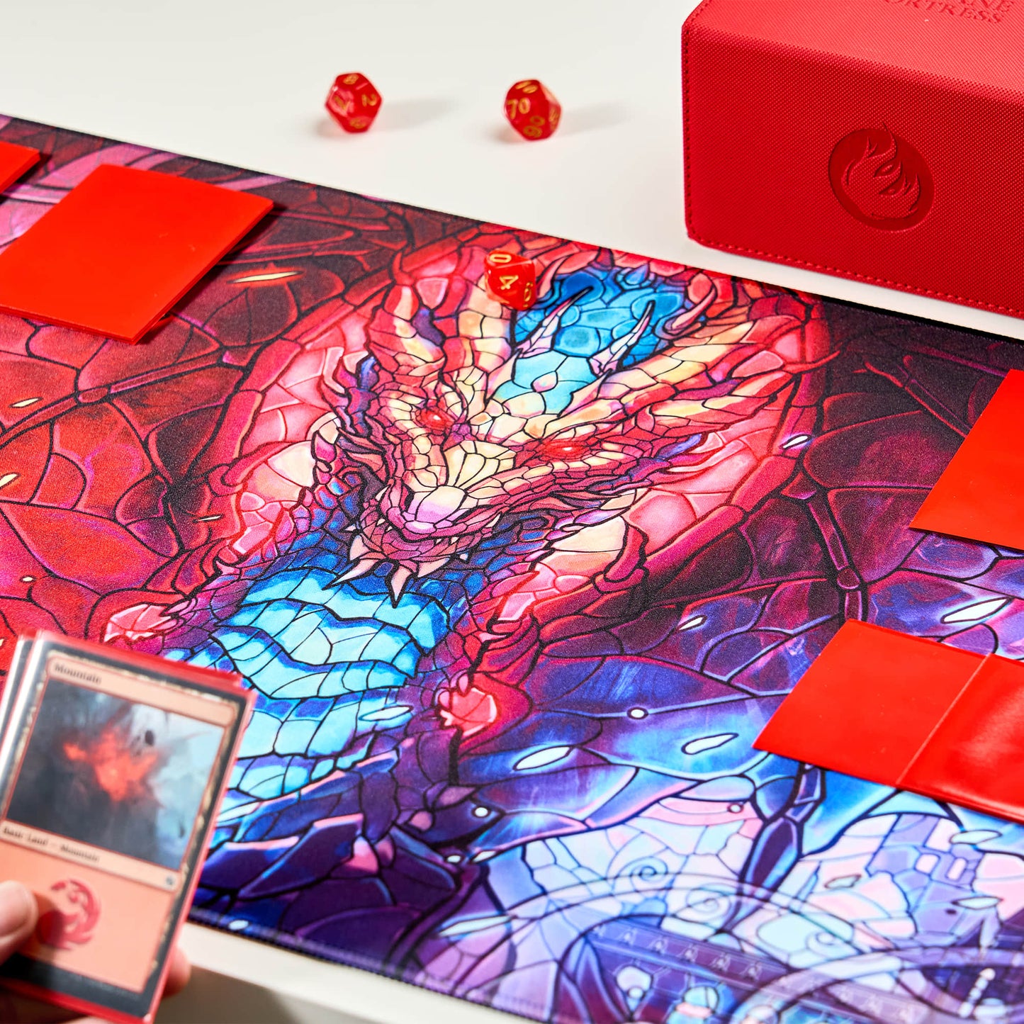 Red/Blue - Fire and Ice Dragon
